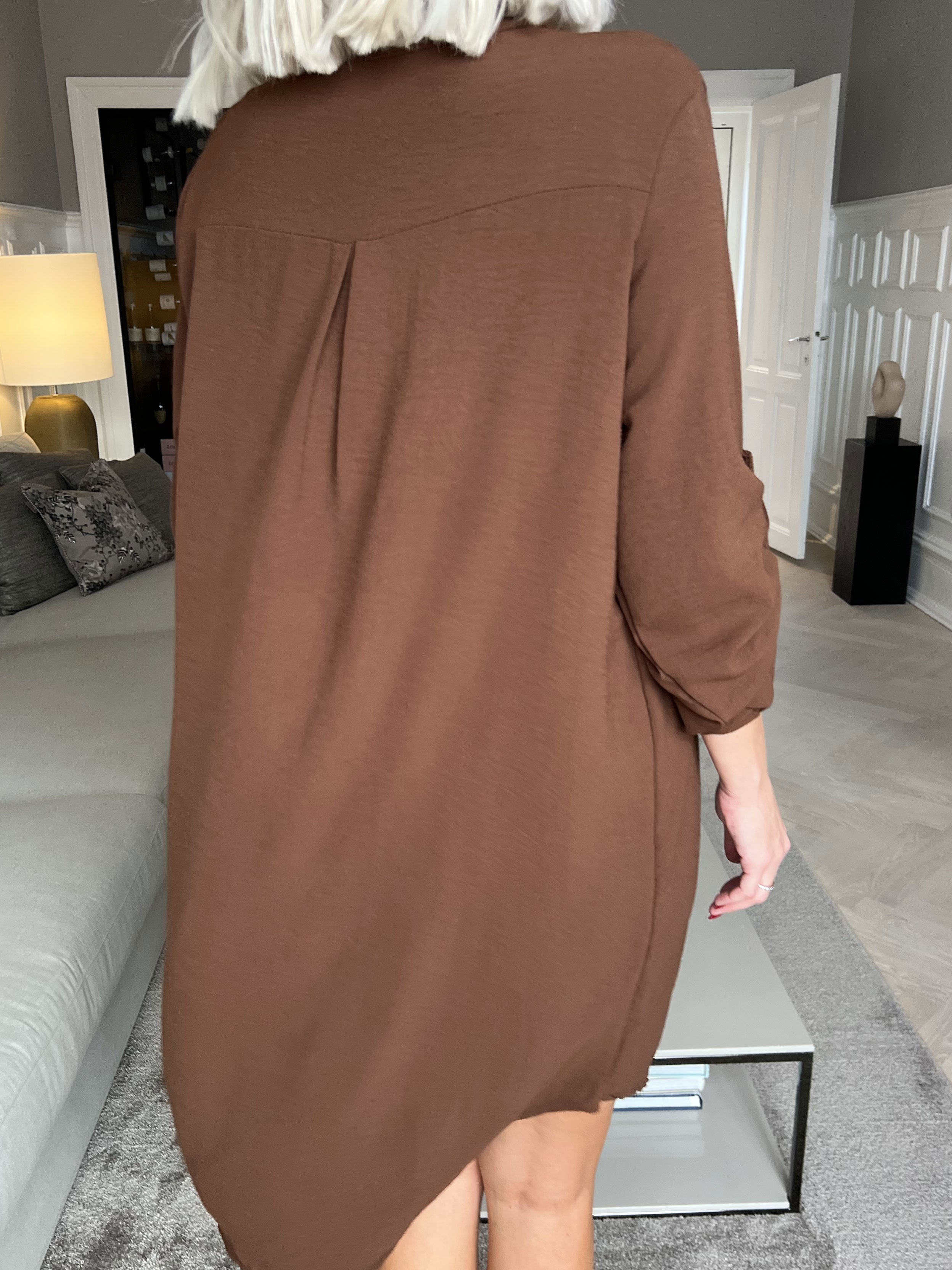 Vanesa Dress - Let og luftig kjole i plain farver